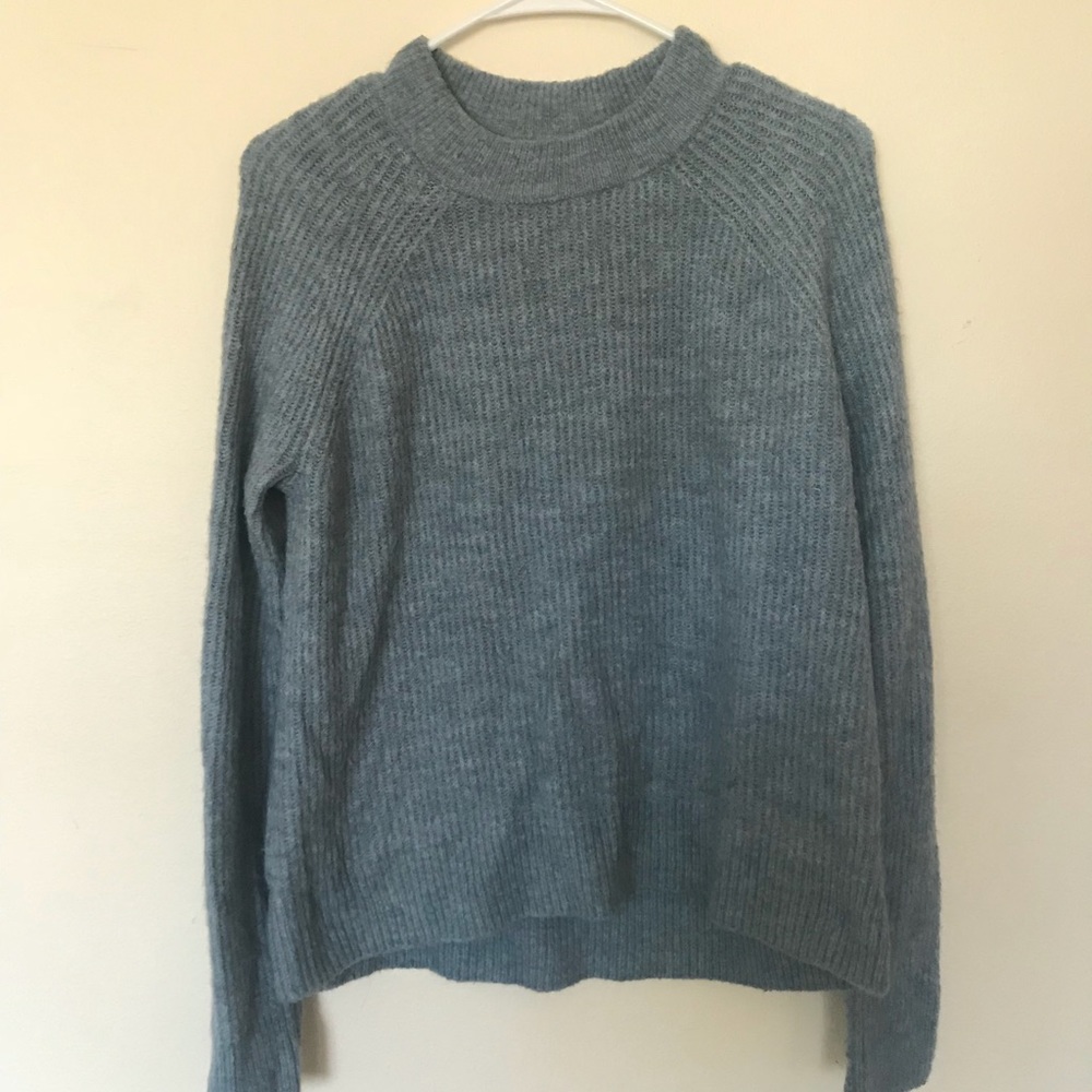Light blue soft cute sweater